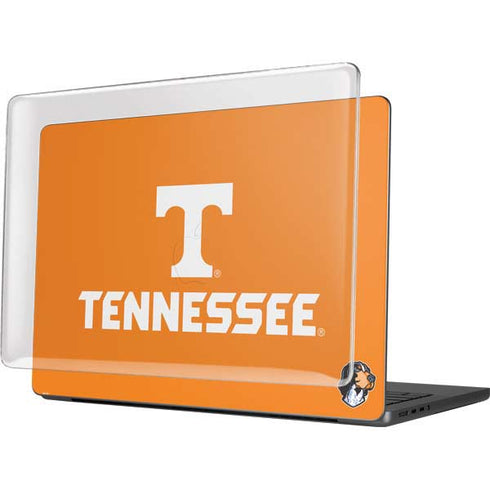 University of Tennessee-Knoxville T Logo on Orange MacBook Pro 14in (2021-24) Case plus Skin